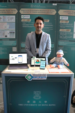 快速且定量的生化壓力監測系統，適用於行動與智能裝置